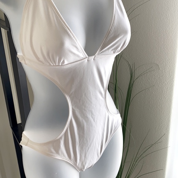 ✨ Swimwear bikini sexy one piece white - Picture 4 of 7